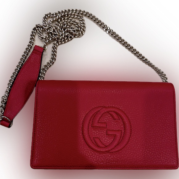 Gucci Crossbody Soho Leather Bag Authentic Brand New - Picture 4 of 10